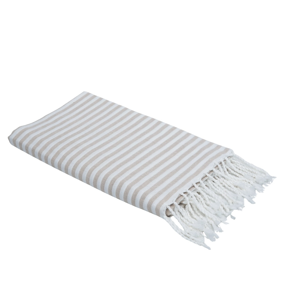 Fouta paréo coton 100x200 FIDJI beige
