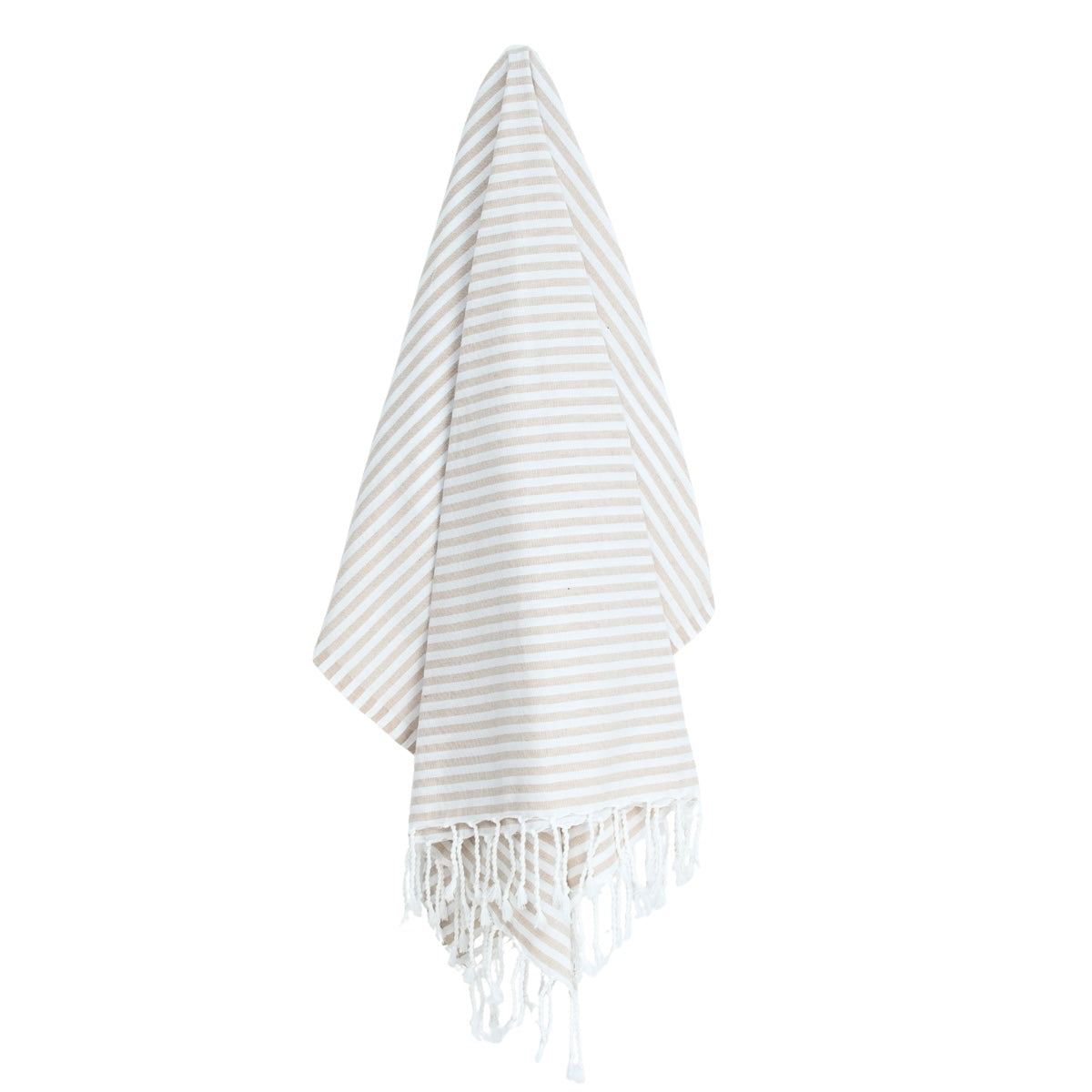 Fouta paréo coton 100x200 FIDJI beige