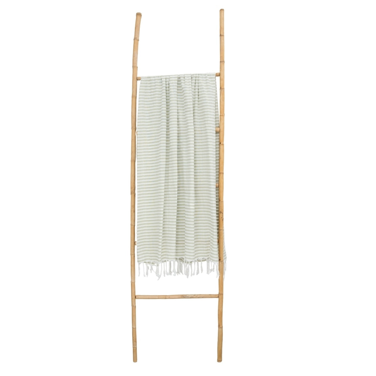 Fouta paréo coton 100x200 FIDJI vert amande