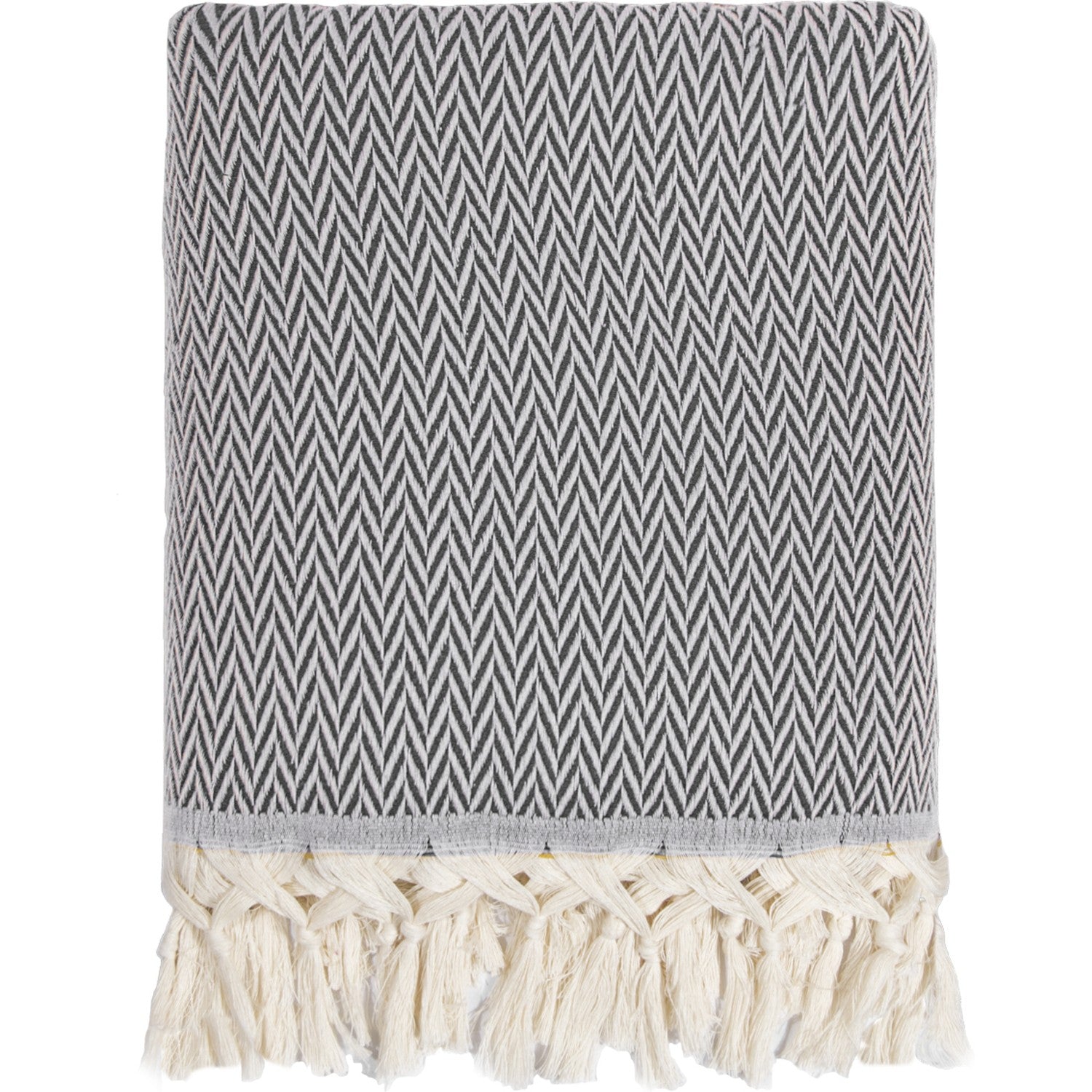 Plaid laine noir ASPEN    febronie.com