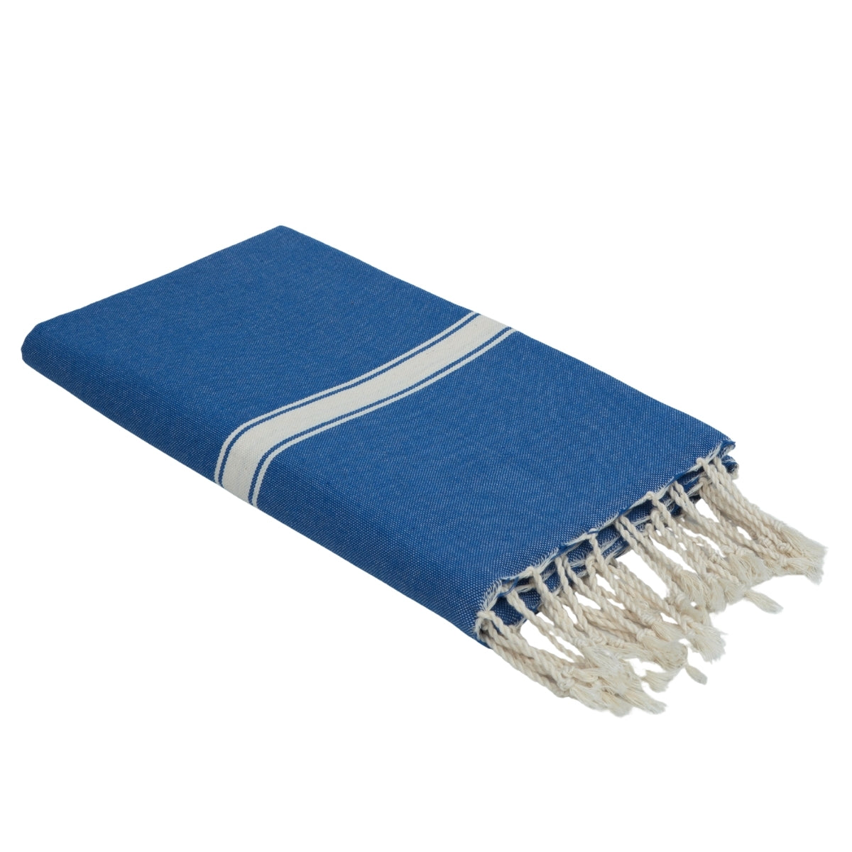 Fouta coton 100x200 MARSA bleu grec