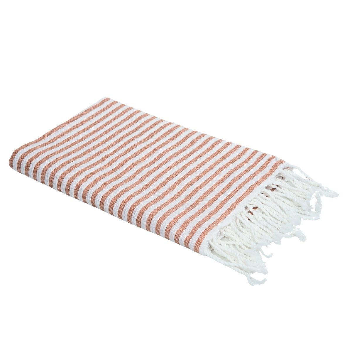 Fouta paréo coton 100x200 FIDJI terracotta
