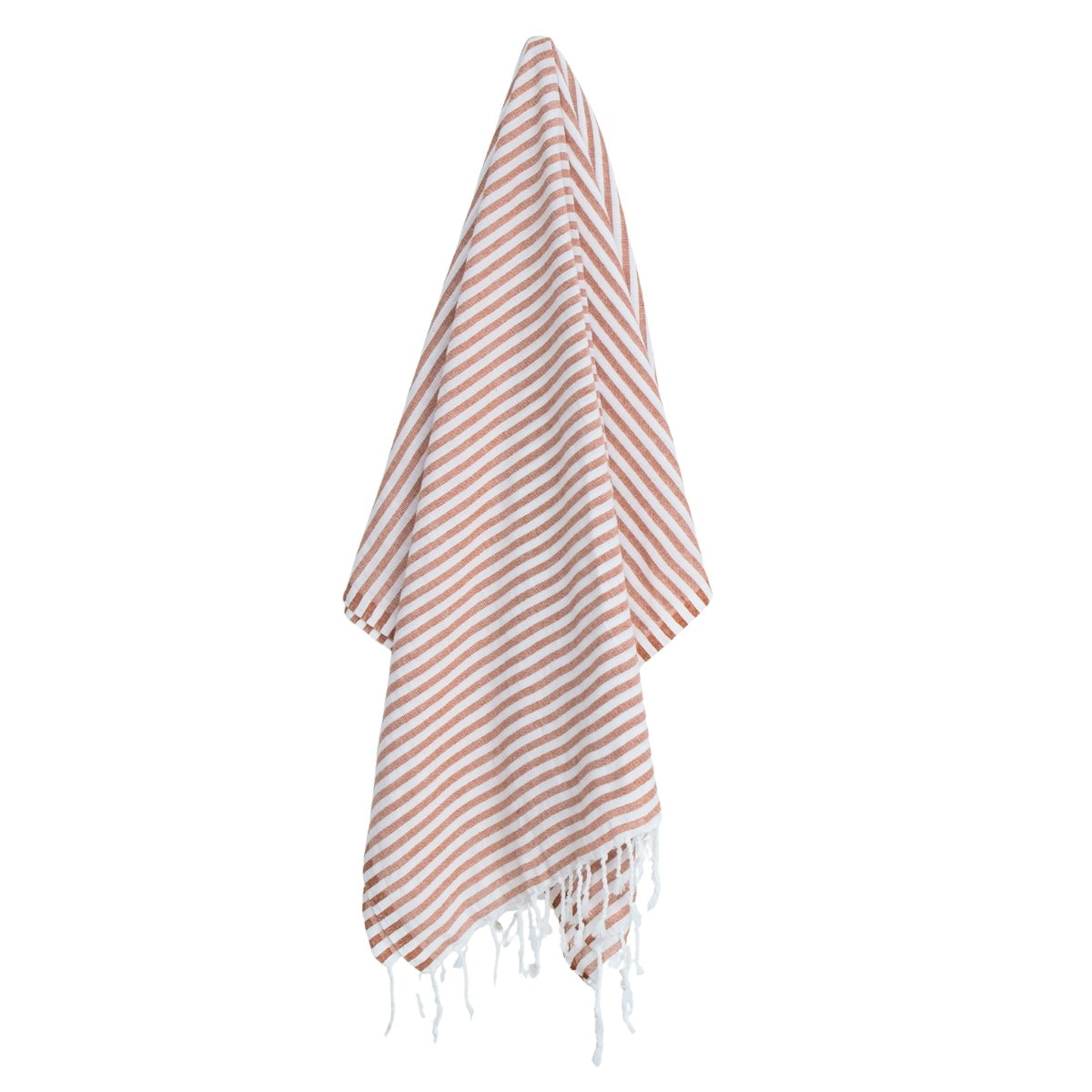 Fouta paréo coton 100x200 FIDJI terracotta