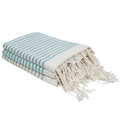Lot de 3 foutas coton 100x200 HOSSEGOR les verts