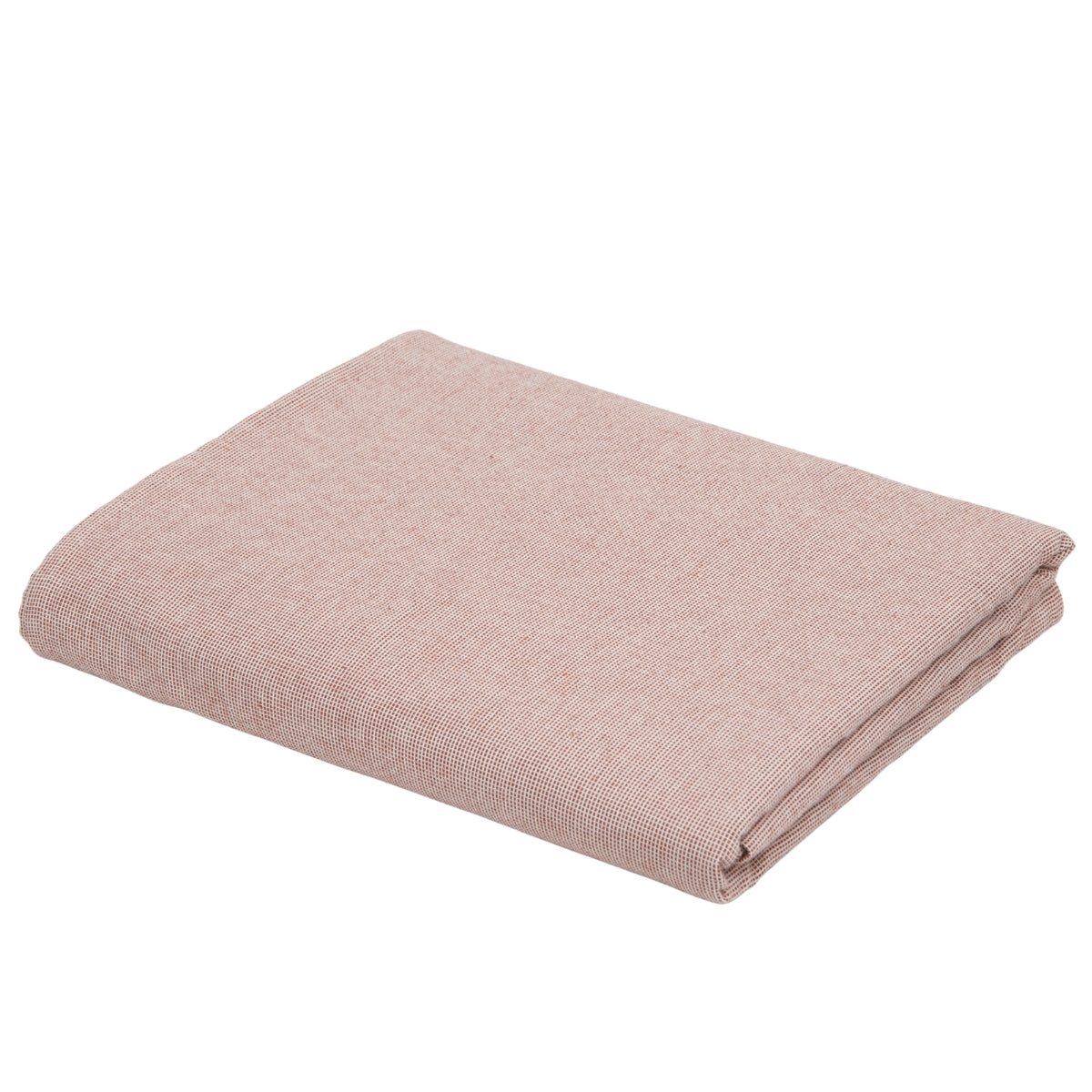 Chemin de table coton 50x150 COLETTE - rouge tomette