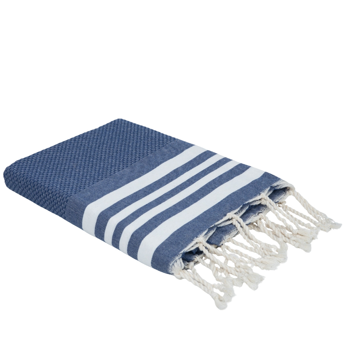 Fouta coton 100x200 NEWPORT bleu denim
