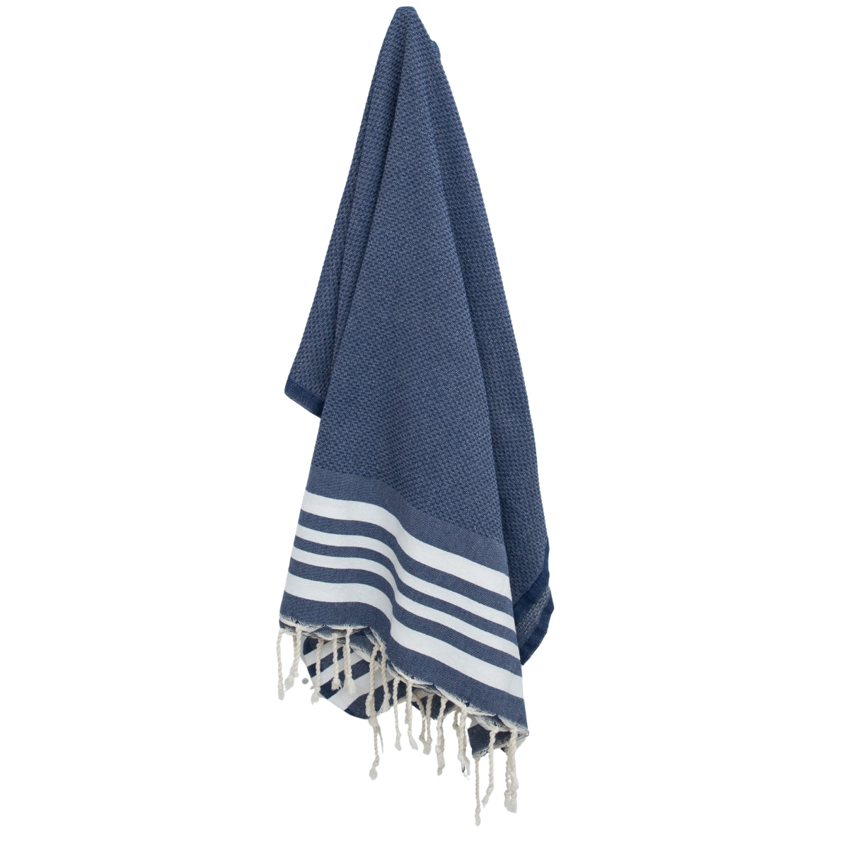 Fouta coton 100x200 NEWPORT bleu denim