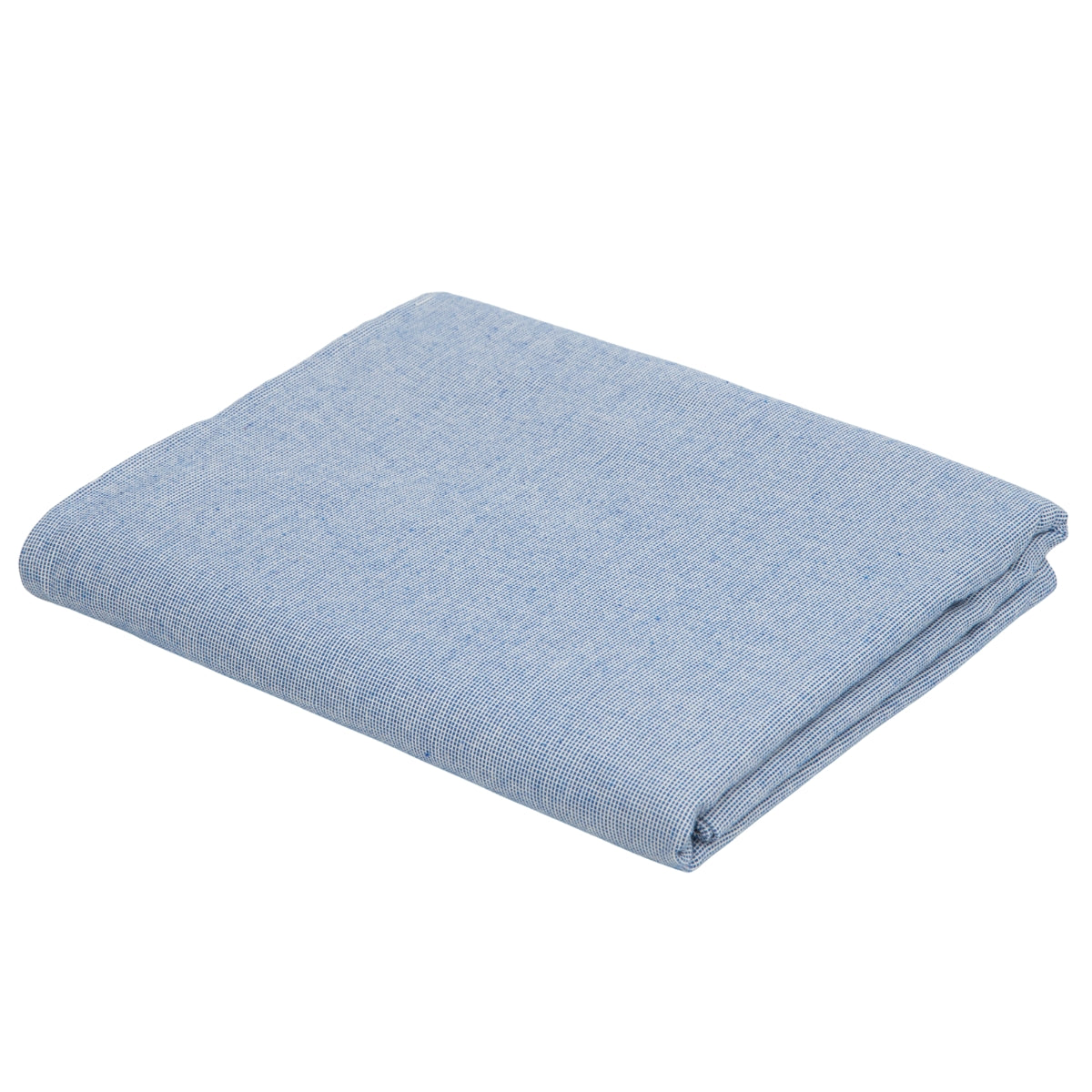 Chemin de table coton 50x150 COLETTE - bleu grec